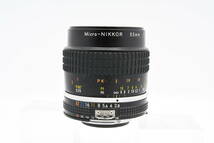 NIKON ニコン Micro-NIKKOR Ai-s 55mm F2.8 Fマウント _画像2