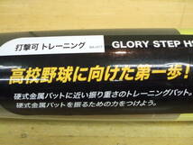 ミズノ　軟式野球用　木製トレーニング用バット　82cm850g　高校野球に向けた第一歩！_画像1