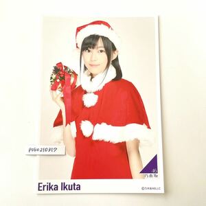 乃木坂46 公式グッズ 【ポストカード】 1枚 限定品 生田絵梨花 Christmas サンタ クリスマス(2012 10周年 生写真風 卒コン 卒業 レア 1-15