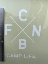 217.【文字変更可能】 CAMP LIFE. 大ステッカー カッティングステッカー キャンプ CAMP アウトドア 【新品】_画像6