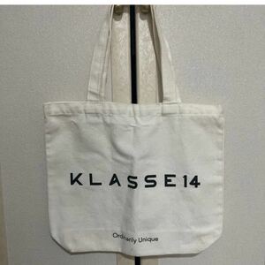 非売品　KLASSE14 クラス14 トートバッグ コットンバッグ　エコバッグ