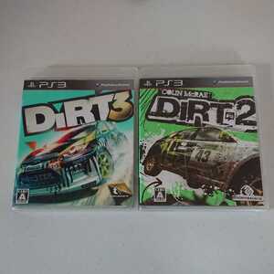 PS3 プレイステーション3 ソフト Colin McRaeDiRT2 DiRT3 動作確認済 送料無料!