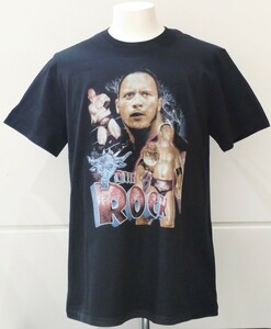 送料無料！【Lサイズ】ロック様　Tシャツ　WWE　ワイルド・スピード　ザ・ロック　眉毛　ファンスマ