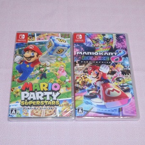 新品◇2本セット マリオパーティ スーパースターズ & マリオカート8 デラックス
