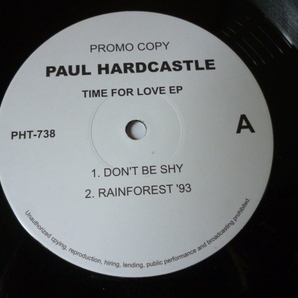 Paul Hardcastle / Time For Love EP エレクトロ・ディスコ 12EP Don't Be Shy / Rainforest '93 / I Got The Feeling / Never Let You Goの画像1