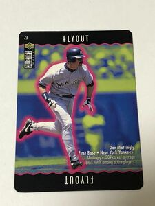 UpperDeck 1995 ドン・マッティングリー　ニューヨークヤンキース　WBC