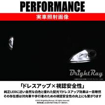 送料無料 1年保証 スズキ ソリオ MA15S BrightRay T10 LED バルブ ポジションランプ 車幅灯 2本セット 車検対応 ホワイト_画像2