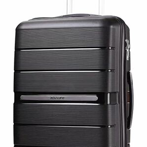 スーツケース - キャリーバッグ - 盗難防止ファスナー ポリプロピレン素材 TSAロック搭載 カバー付き 機内持込 軽量