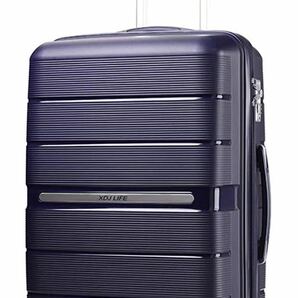 スーツケース - キャリーバッグ - 盗難防止ファスナー ポリプロピレン素材 TSAロック搭載 カバー付き 機内持込 軽量