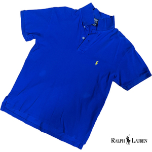 Polo (ポロ) メンズ ポロシャツ ブルー Mサイズ