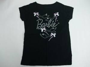 UNIQLO ユニクロ Barbie Tシャツ ブラック 120cm バービー