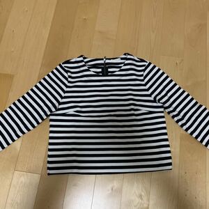 【人気完売商品】ボーダー　カットソー トップス　シャツ 長袖Tシャツ