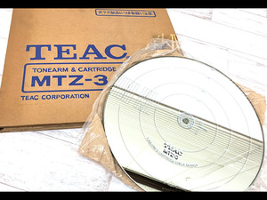 3R1650●TEAC MTZ-3 トーンアーム＆カートリッジ チェックミラー 元箱付 ティアック●0530【中古】