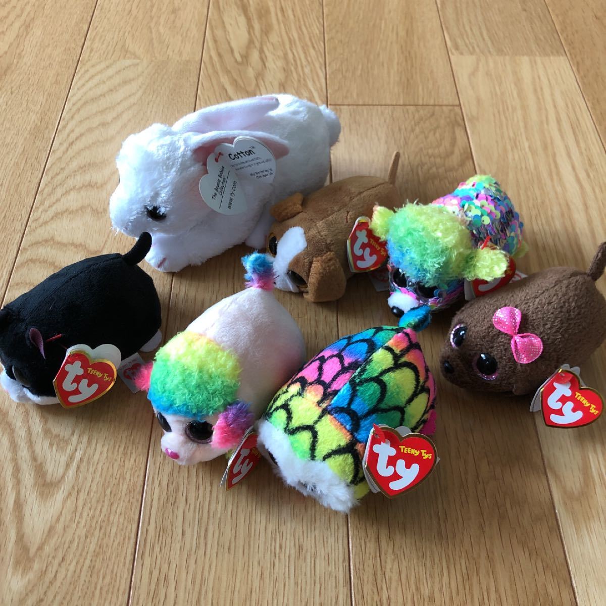 Ty ぬいぐるみ 9点セット まとめ売り フクロウ ペンギン - メルカリ