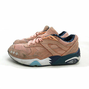 s■【23cm】プーマ/PUMA R698×ALIFE スニーカー/ランニング 360749 ■ピンク/LADIES/106【中古】