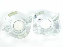 Villeroy&Boch (ビレロイ&ボッホ)　キャンドルホルダー 　ライト&ムード　ロータス　ペア　846262J412-Q01A_画像2