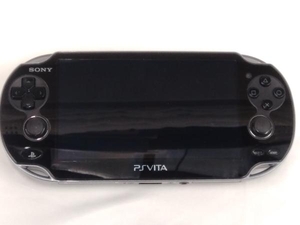 PlayStation Vita 3G/Wi-Fiモデル:クリスタル・ブラック(PCH1100AA01)（管理番号202）