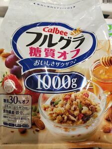 カルビー フルグラ糖質オフ 1000g 送料520円