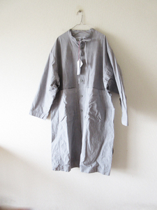  unused 2021AW-2022 Veritecoeur /velite cool VC-2304 natural dyeing coat .HAIIRO F * lady's jacket coat 