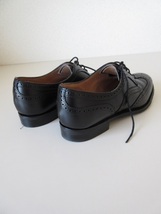 美品 JOSEPH CHEANEY ＆ SONS / ジョセフチーニーアンドサンズ MILLY BLACK CALF UK4.5/約24.0 * レザー シューズ ウィングチップ 革靴_画像3