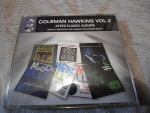 【送料無料】コールマン・ホーキンス／volume.2～セヴン・クラシック・アルバムズ　4枚組＜プレスティッジ（系）盤の7枚を収録した4枚組＞