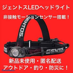 大特価!ジェントスLEDヘッドライト キャンプ 釣り防災 アウトドアGENTOS