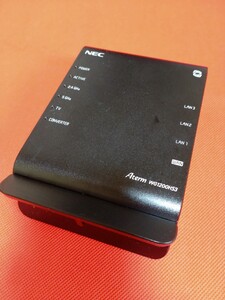 NEC 無線LANルーター WG1200HS3