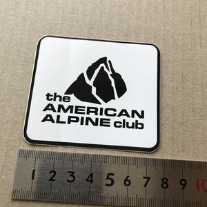 送料無料 ★即決 the AMERICAN ALPINE club ステッカー ★ シール デカール アウトドア トレッキング