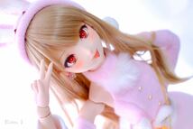 【Cube。】No.441 ドルチェドール Dollce Doll Cヘッド カスタムヘッド＋パテアイ＋舌パーツ＋樹脂ピアス_画像4