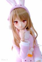 【Cube。】No.441 ドルチェドール Dollce Doll Cヘッド カスタムヘッド＋パテアイ＋舌パーツ＋樹脂ピアス_画像7