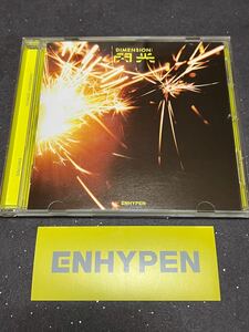 ENHYPEN☆閃光 通常盤 CDとラキドロステッカー