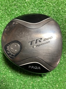 yh-411 中古　ドライバーヘッド単品　PRGR TR DUO Compression 9°