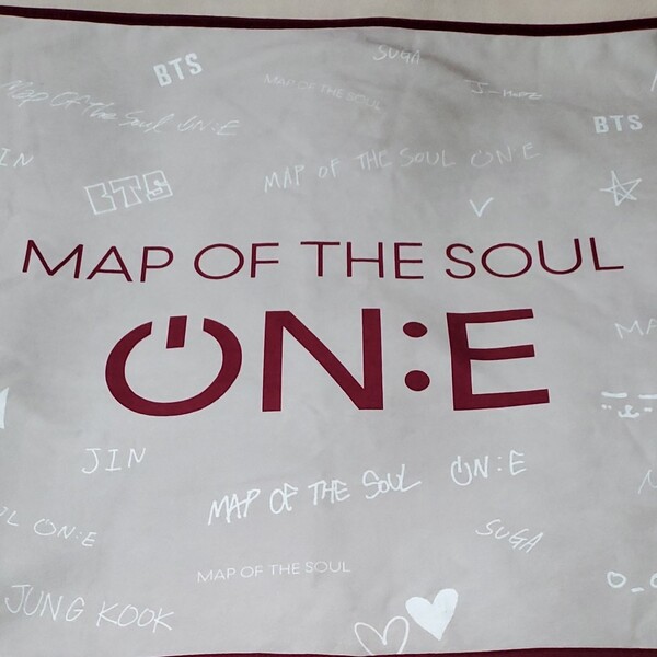 オマケ追加しました!BTS MAPOFTHESOULブランケット