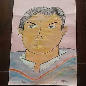 Art hand Auction Watercolor painting youth, Painting, watercolor, Portraits