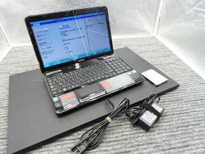 TOSHIBA 東芝 DynaBook EX/66MBLYD★15.6型ノートPC intel Corei5 2.40GHz メモリ4GB HDD640GB OS無★BIOS確認済み「管理№F6505」