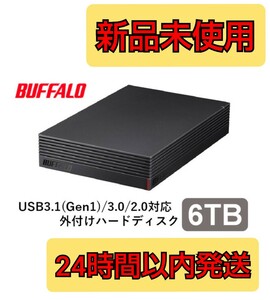 BUFFALO バッファローHD-EDS6.0U3-BAパソコン＆テレビ用 外付けハードディスク 6.0TB