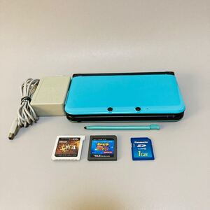 ニンテンドー3DS LL ターコイズブラック