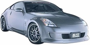 【M's】NISSAN Z33 フェアレディZ 前期(02/10-05/09)BLITZ AERO SPEED フロントバンパースポイラー／／ブリッツ エアロスピード 60093