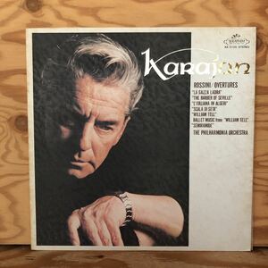 K11B1-220524 レア［LP レコード カラヤン名曲1000 ロッシーニ セブィリャの理髪師 序曲 他 AA-5105］ヘルベルト・フォン・カラヤン指揮