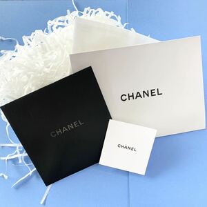  free shipping # new goods CHANEL Chanel paper envelope black black cushioning gift packing present letter set paper bag black tepakos high brand 