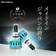 【2年保証】日本ライティング LEDヘッドライト＆フォグランプ HB3/HB4 標準モデル 日本製 車検対応 5000ルーメン(lm) 6000K 国産_画像3