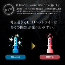 【2年保証】日本ライティング LEDヘッドライト＆フォグランプ HB3/HB4 標準モデル 日本製 車検対応 5000ルーメン(lm) 6000K 国産_画像7