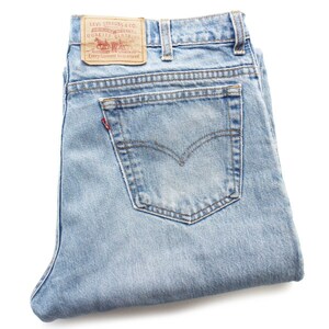 ★90s カナダ製 Levi'sリーバイス 550 デニムパンツ w36 L32★SDP990 オールド ジーンズ テーパード ルーズ ワイド バギー