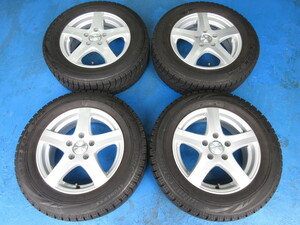 中古スタッドレス ブリヂストン VRX 195/65-15&MAK FIX(5H/112)