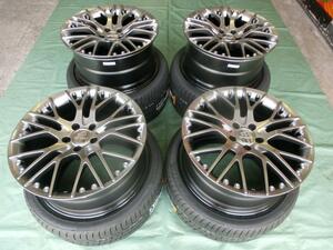 新品 carlsson1/10X BE(5H/114,3)&ピレリ PZERO 225/40-19 リーフ、ティアナ、ラフェスタ 4本セット