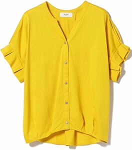 【大人気 新品未使用 試着のみ】BEAMS HEART　スキッパーネック カットソー シャツ