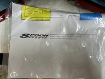 spoon EKシビック用　CABONRACINGMIRROR 箱、説明書　あり　スプーン　76210 EK9 00 JDM USDM EM1 EK9_画像7