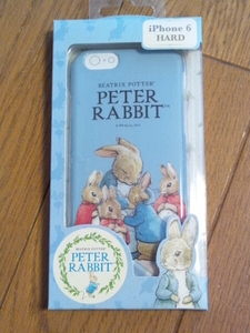 * free shipping *iPhone 6s|iPhone 6* Peter Rabbit * shell jacket check PR-14A< strap hole attaching >