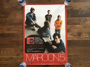 送料込 即決 Maroon 5 - Songs About Jane 販促 ポスター マルーン5