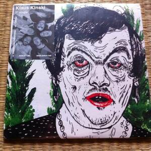 『Klaus Kinski - Happiness Happiness / Caesar』7” レコード 新品 送料無料